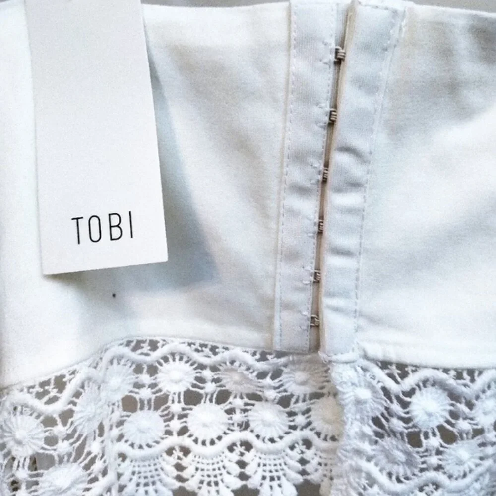 Beautiful Bustier Cami by Tobi NWT L